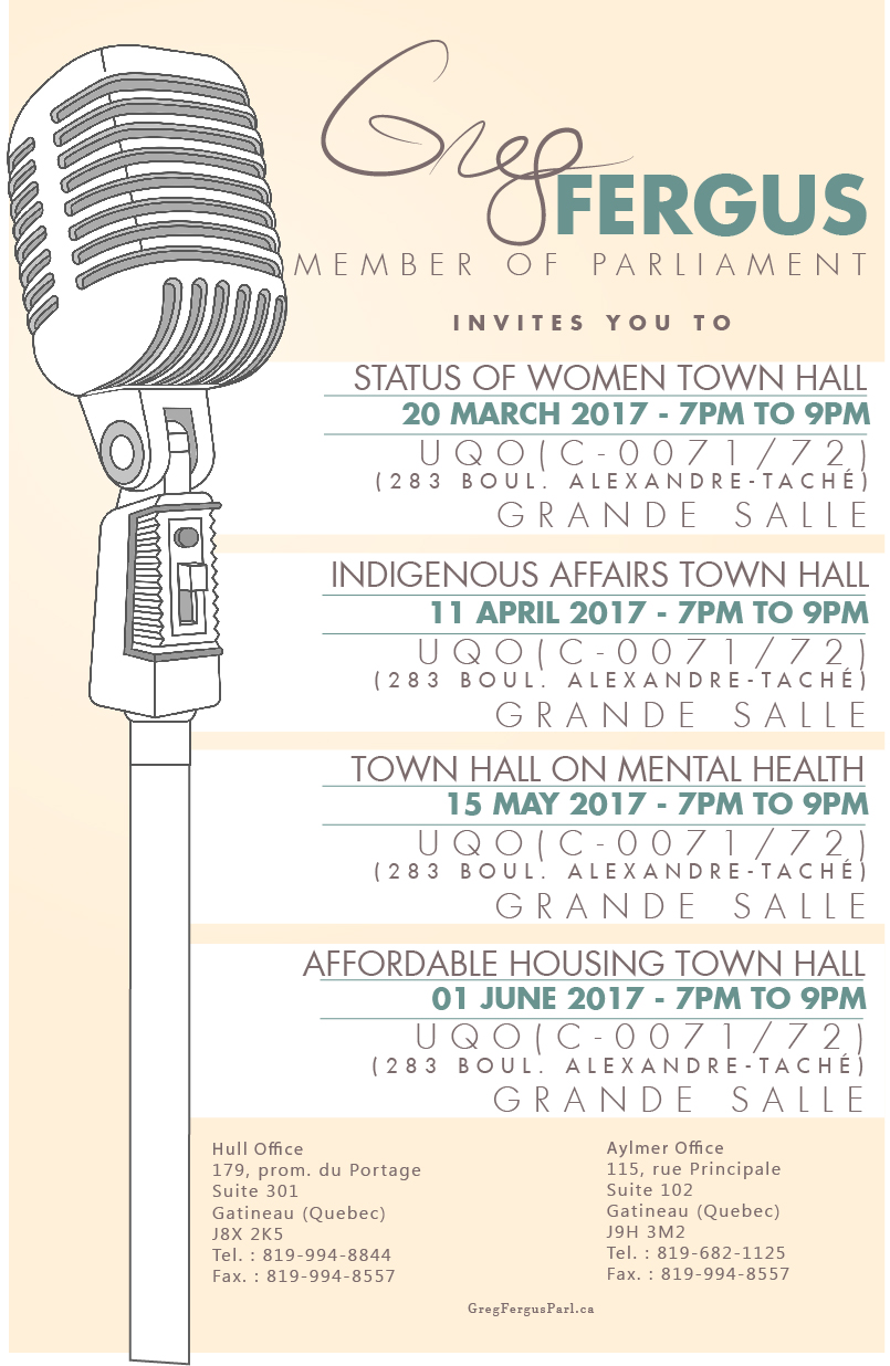 Townhall Poster (English)