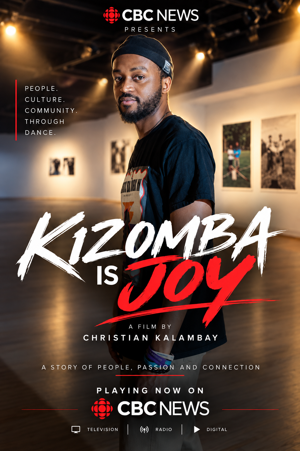 Kizomba Is Joy poster design 1