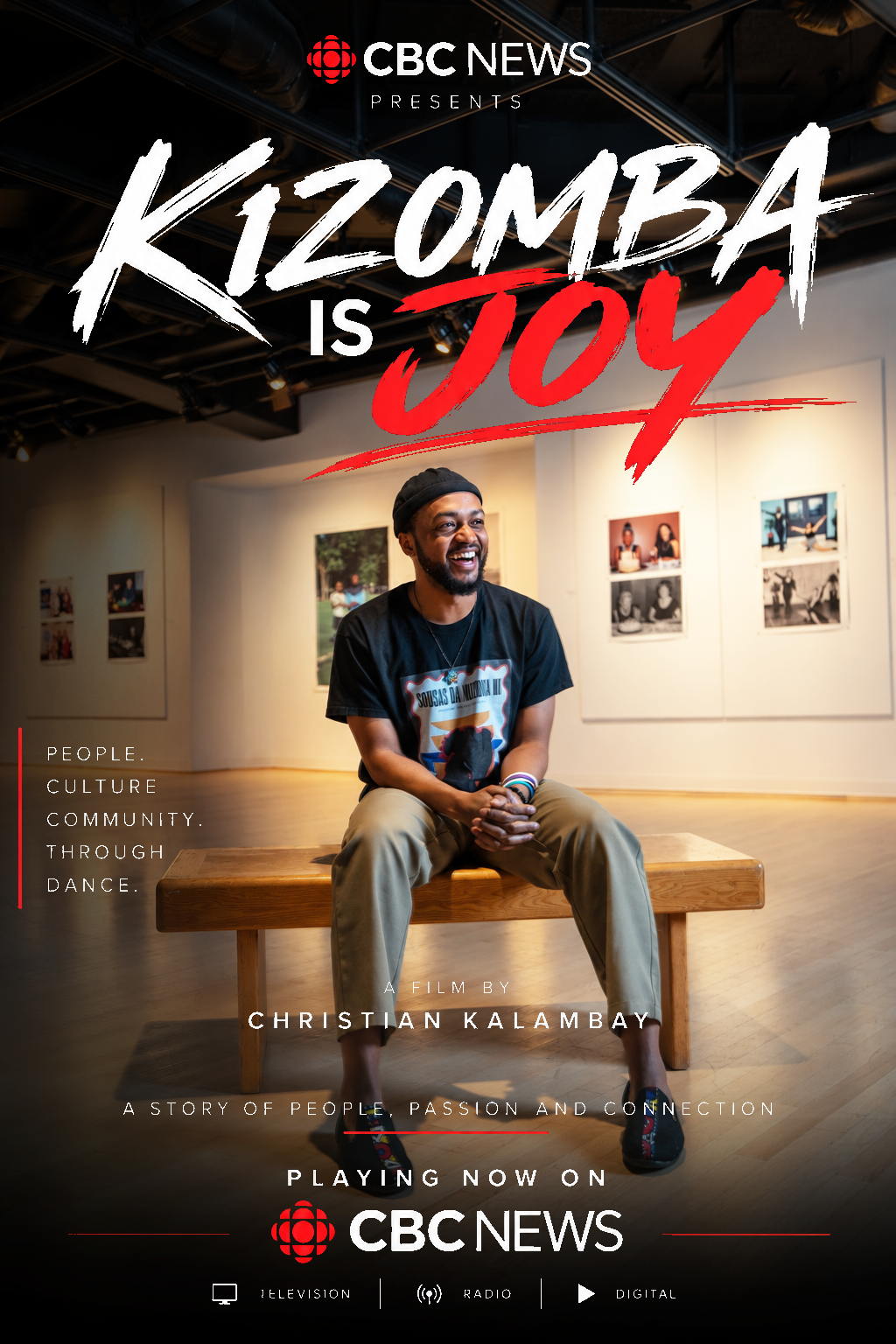 Kizomba Is Joy poster design 3