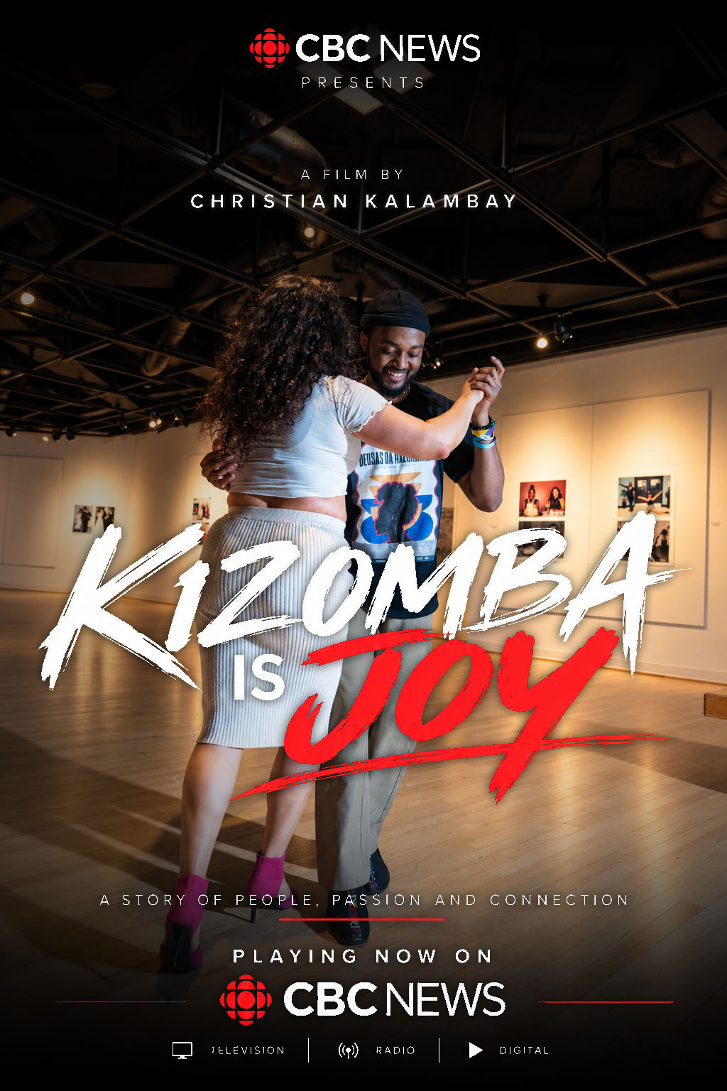 Kizomba Is Joy poster design 4